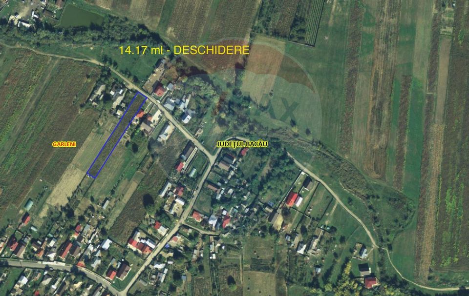 Land 1,668sqm Bacau / Strada PRINCIPALA