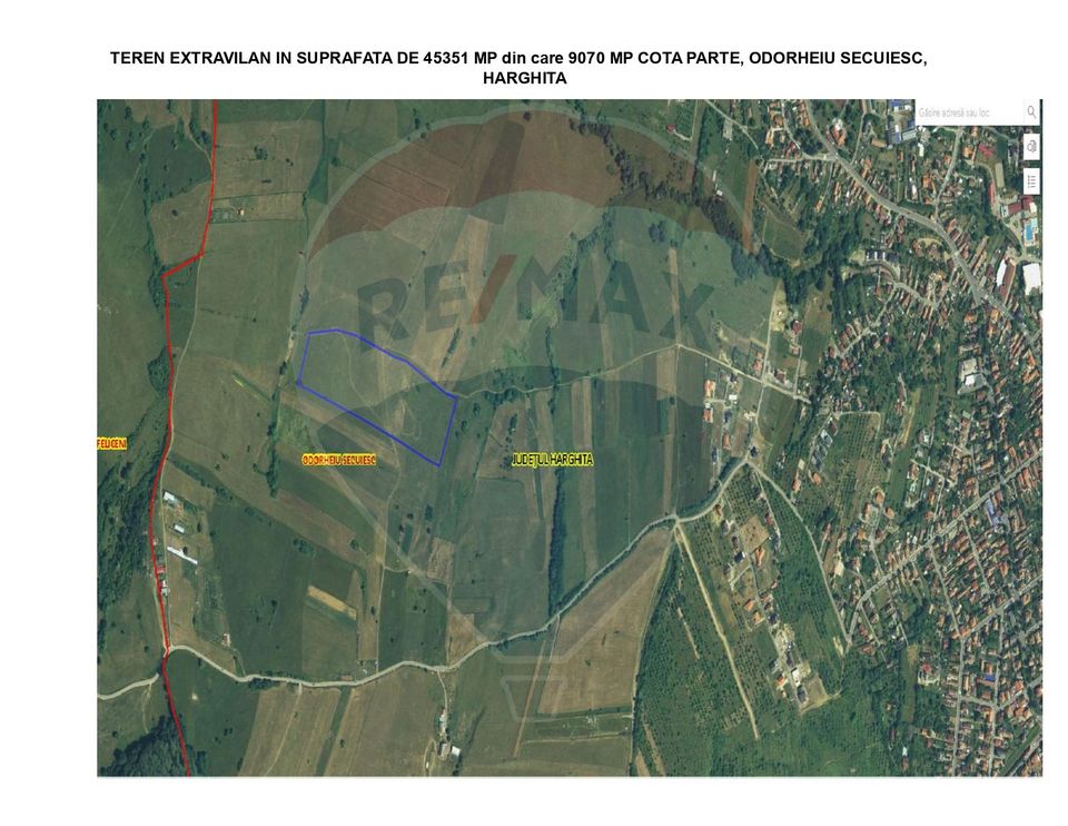Land 9,070sqm Odorheiu Secuiesc / Periferie