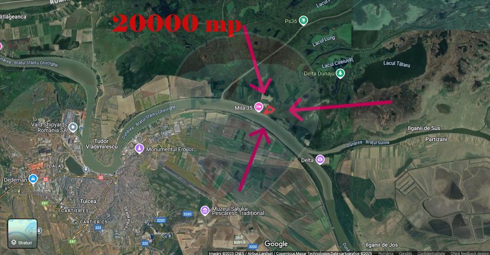 Land 20,000sqm Tulcea / Periferie