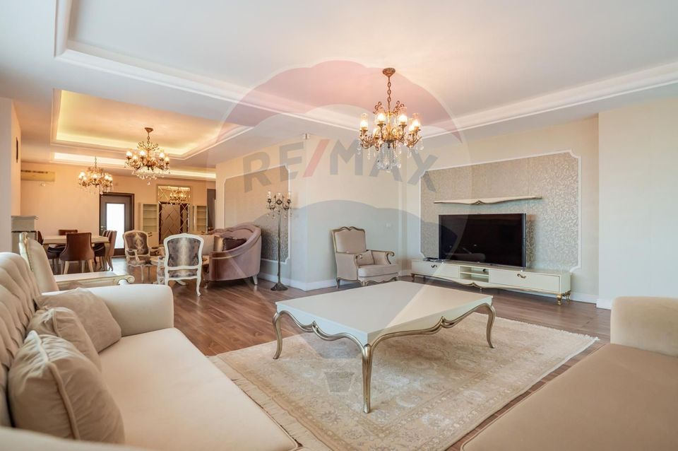 Penthouse de vanzare in Mamaia vedere frontala lac si marea Neagra