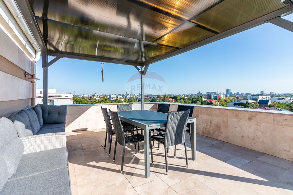 Penthouse 5 camere, acces privat lift | Sisesti, Rompetrol