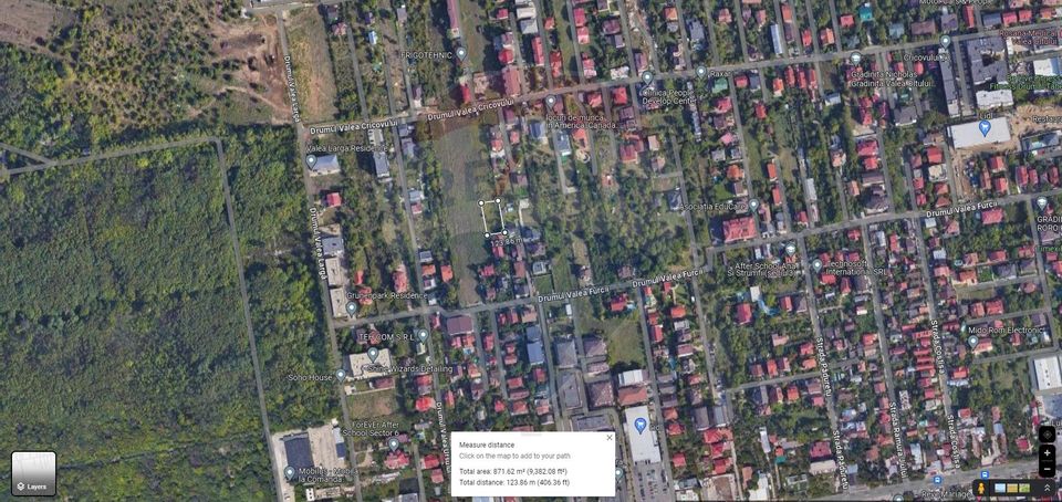 Land 787sqm Drumul Valea Furcii