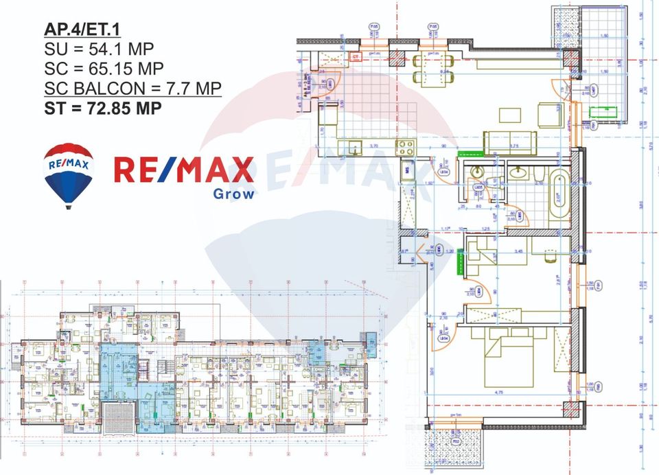 2 room Apartment for sale, Banca Nationala area