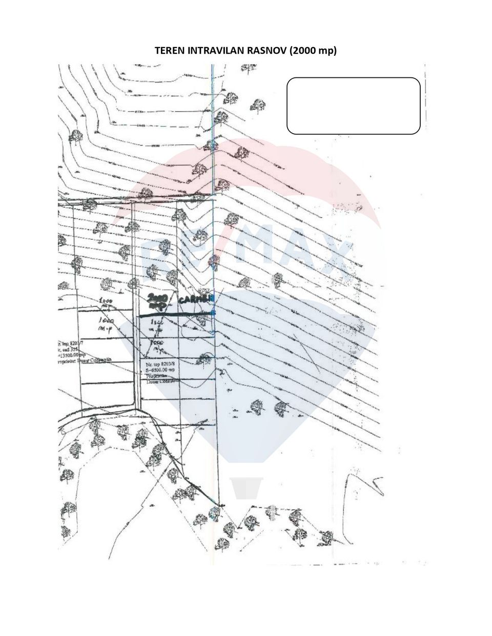 Land 2,000sqm Rasnov / Strada Cheia