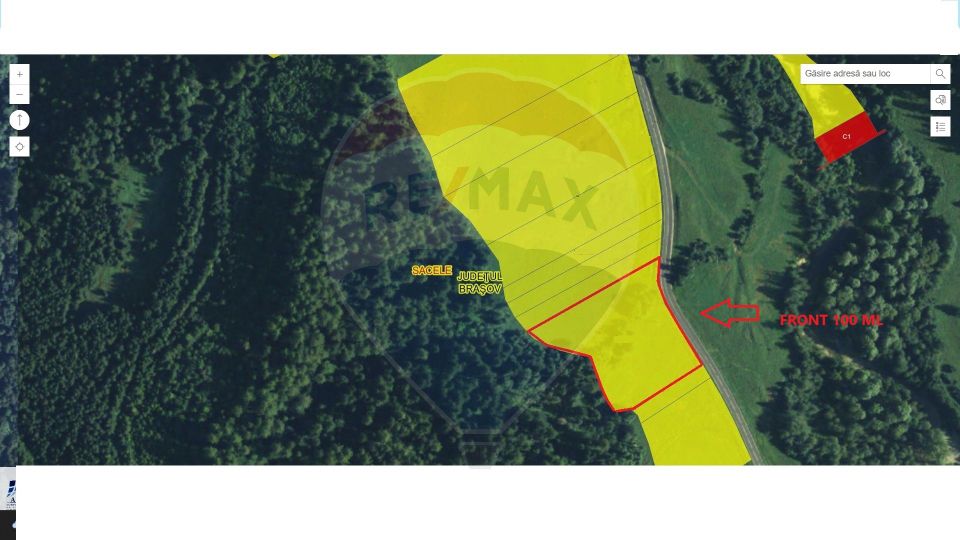 Teren Intravilan de Vânzare, Zona Brădet – Oportunitate de Investiție