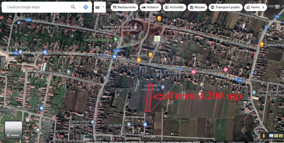 Land 3,203sqm Harman / Strada Preot dumitru greceanu