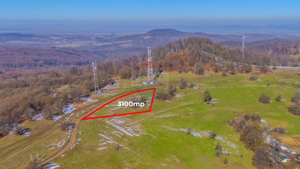 COMIISION 0% Teren cu vedere spectaculoasă – 3.100 mp Vlădeni