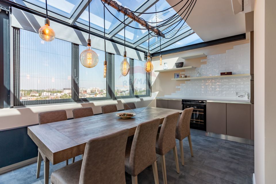 Penthouse vedere panoramica in Green Lake Residence