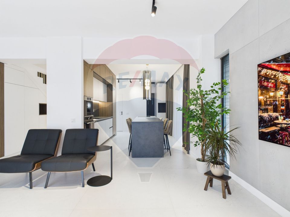 Vila mobilata si utilata complet in Corbeanca / ansamblu cu piscina