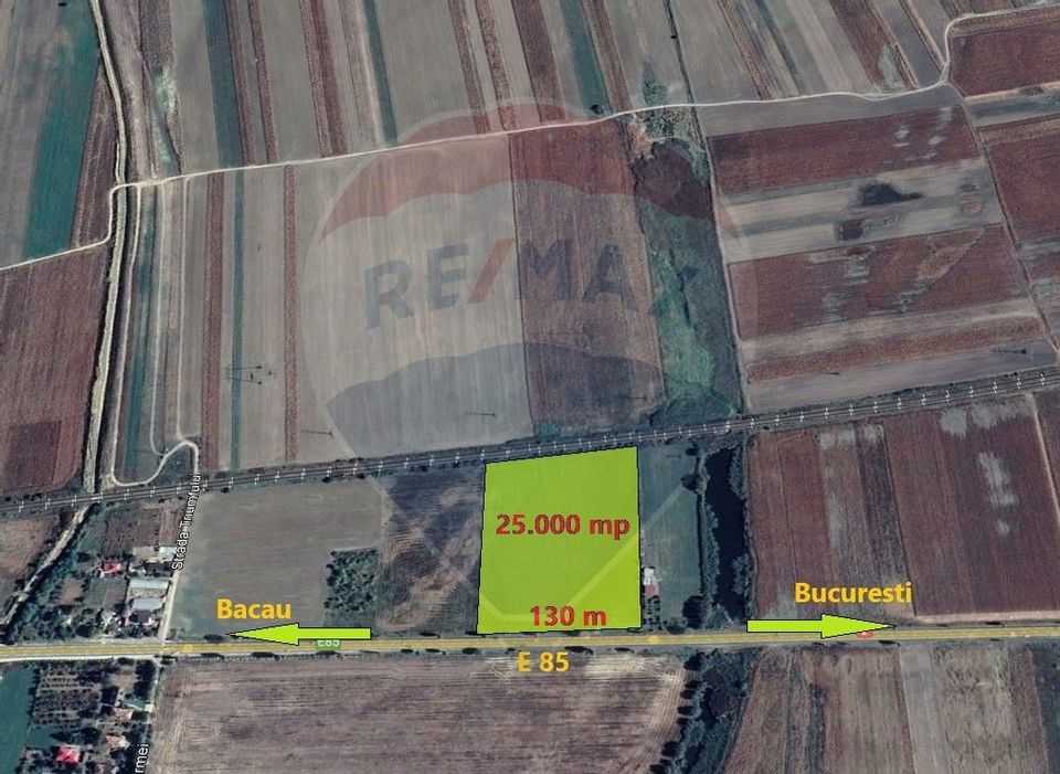 Land 25,000sqm Racaciuni / DN E85