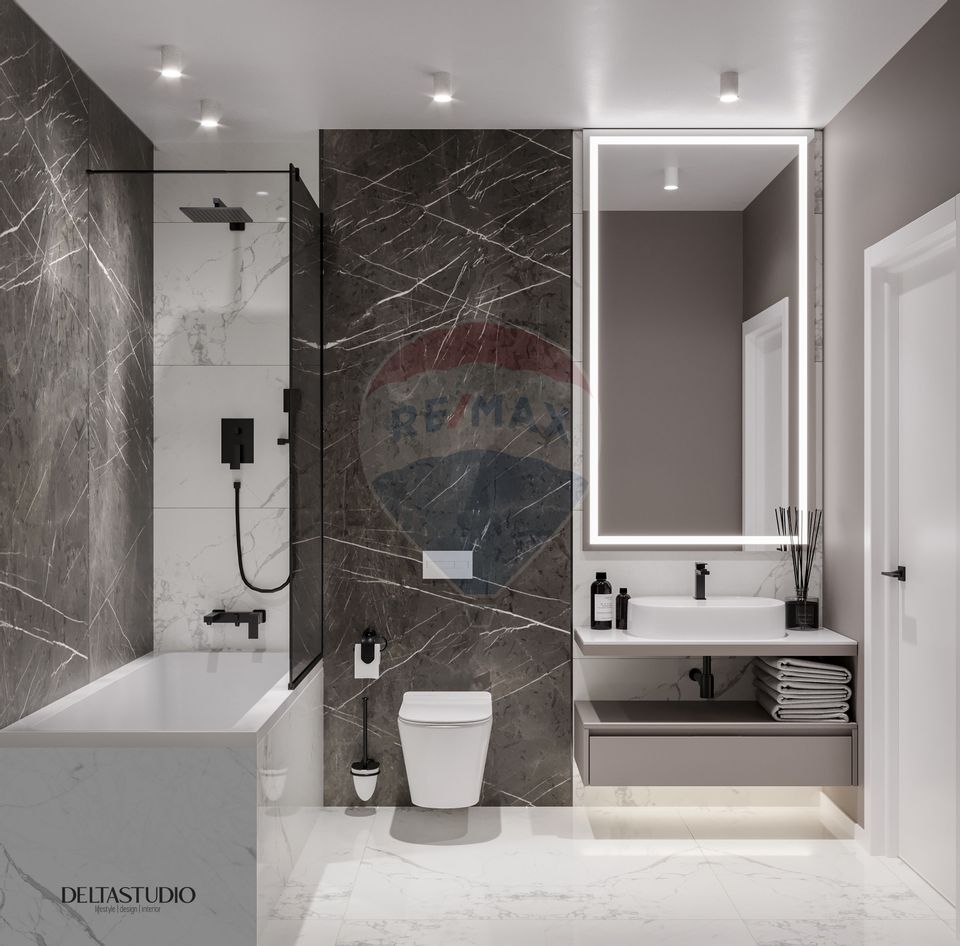 Apartament cu 3 camere, orientare Sud-Estică, Capitolis Residence