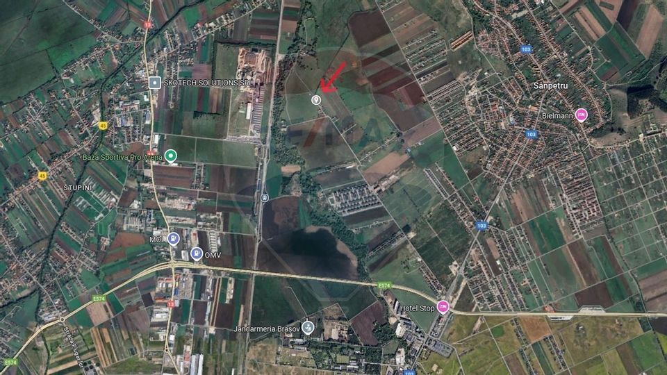 Comision 0% | Teren intravilan 600 mp | SANPETRU