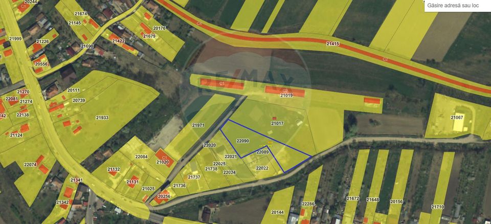 Teren de vanzare  intravilan 17,581mp Cislau, judetul Buzau