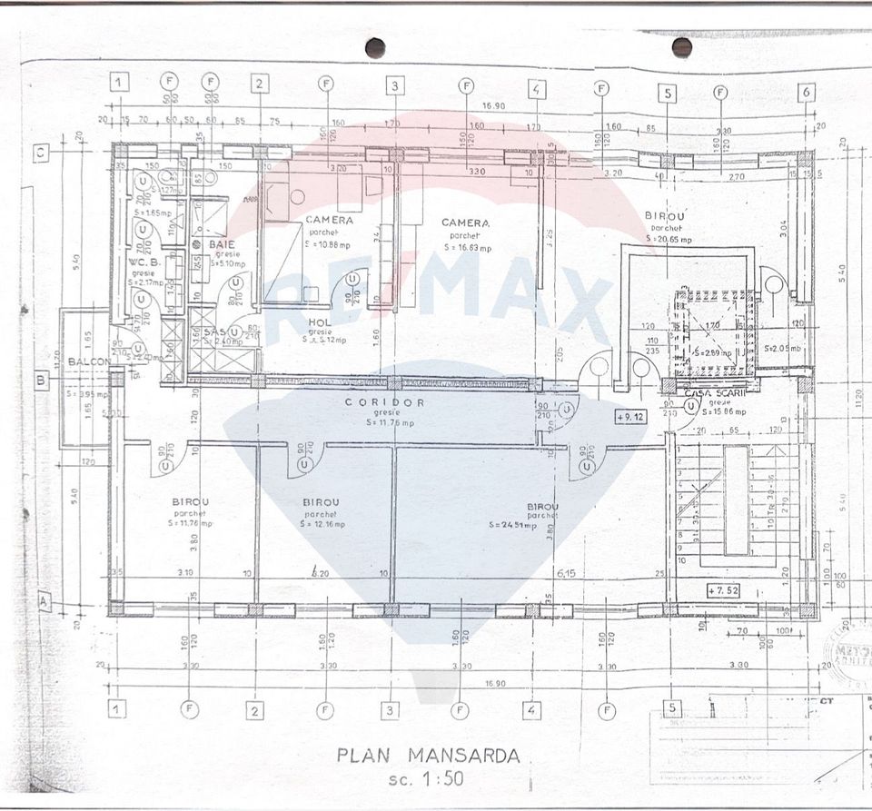 Spatiu de birouri de 13 0mp de inchiriat in zona Someseni