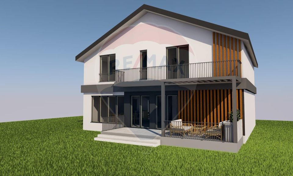 Teren 500 mp cu proiect și fundație – Ștefăneștii de Jos, Ilfov