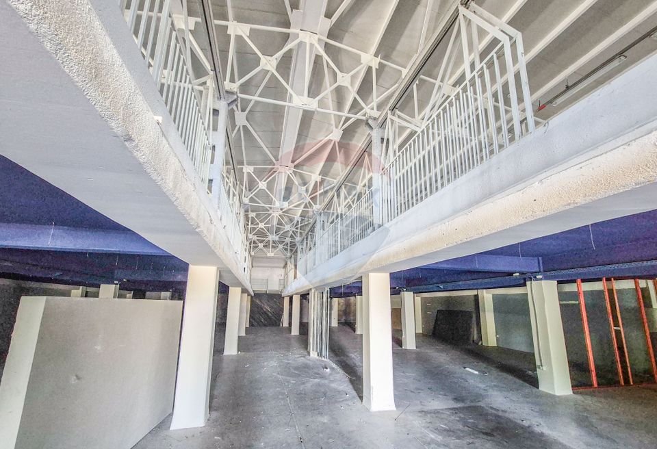 Hala beton P+E 1000 mp comercial, productie, depozitare Pipera Plaza