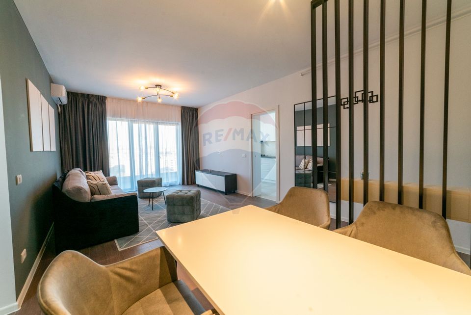 2 rooms apartment with terrace 30 m for sale metro Mihai Bravu