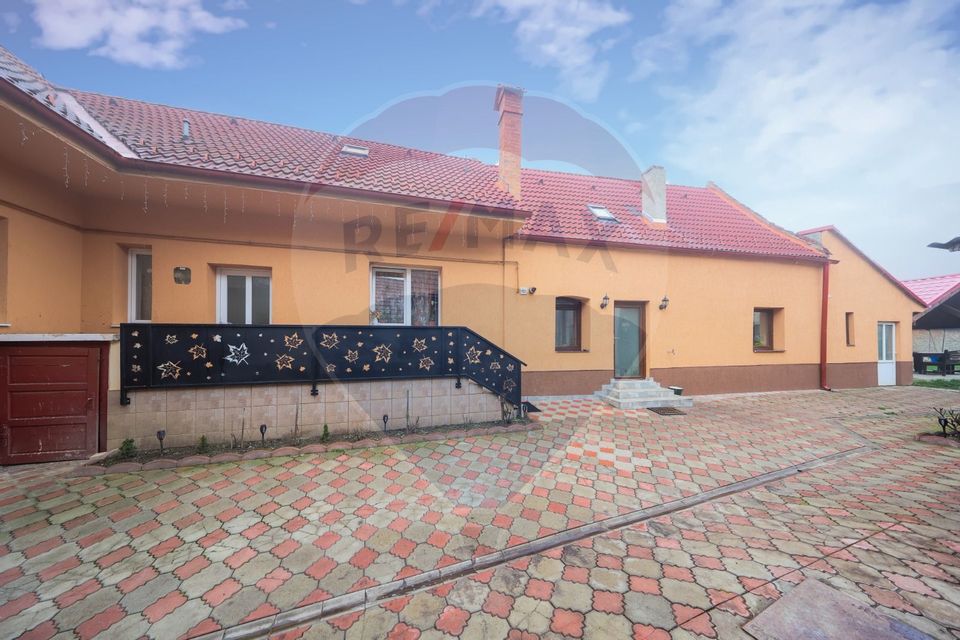 Casă săsească deosebită în Cristian – complet mobilată și utilată