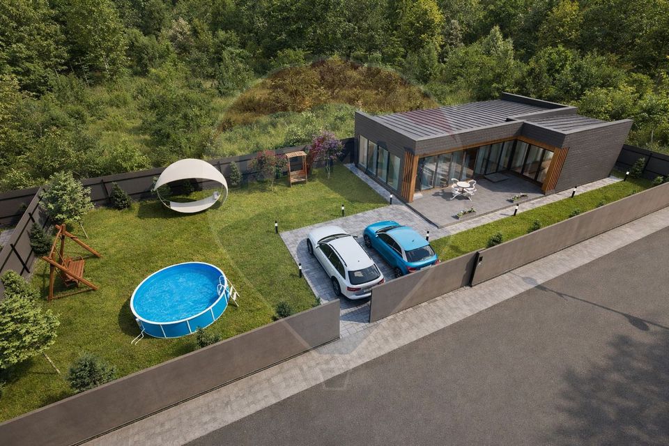 Casa de vanzare construită conform standardului nZEB