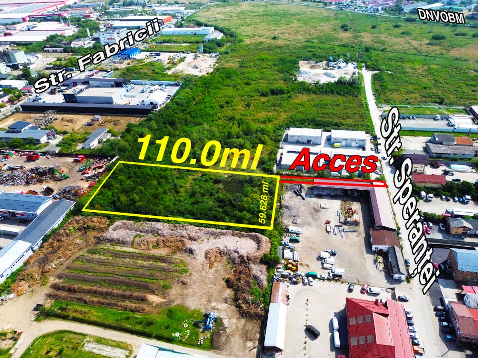 Land 6,550sqm Baia Mare / Strada Sperantei