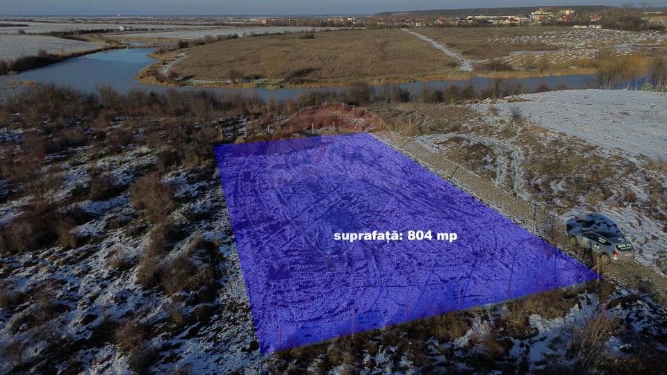 Teren intravilan Corbeanca – 804 mp, zona de nord a Bucurestiului