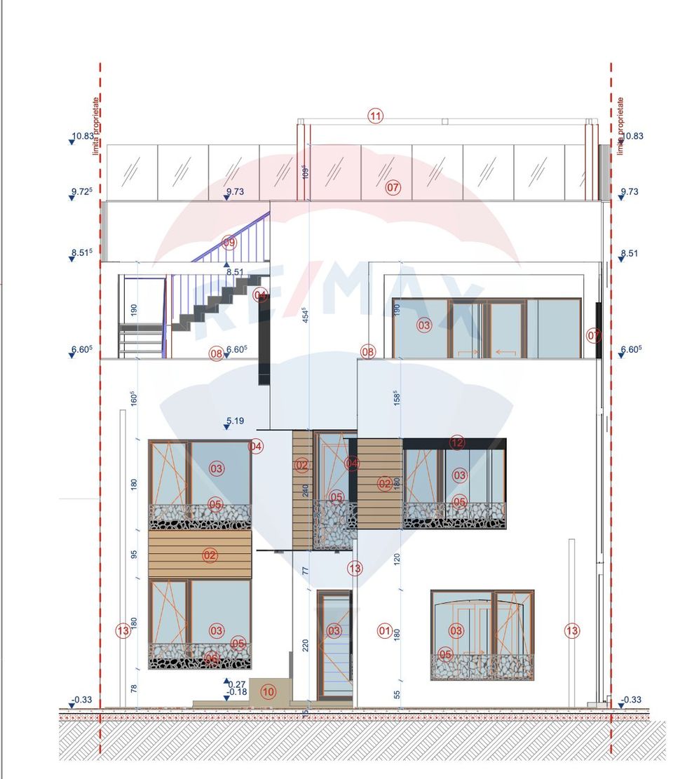 Spatiu birouri premium 380 mp | 3 niveluri | Zona Vitan – Dristor