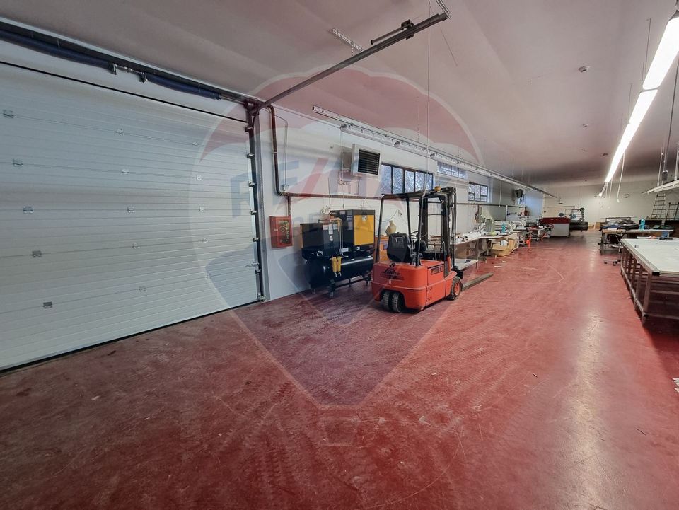 1,459sq.m Industrial Space for rent, George Bacovia area