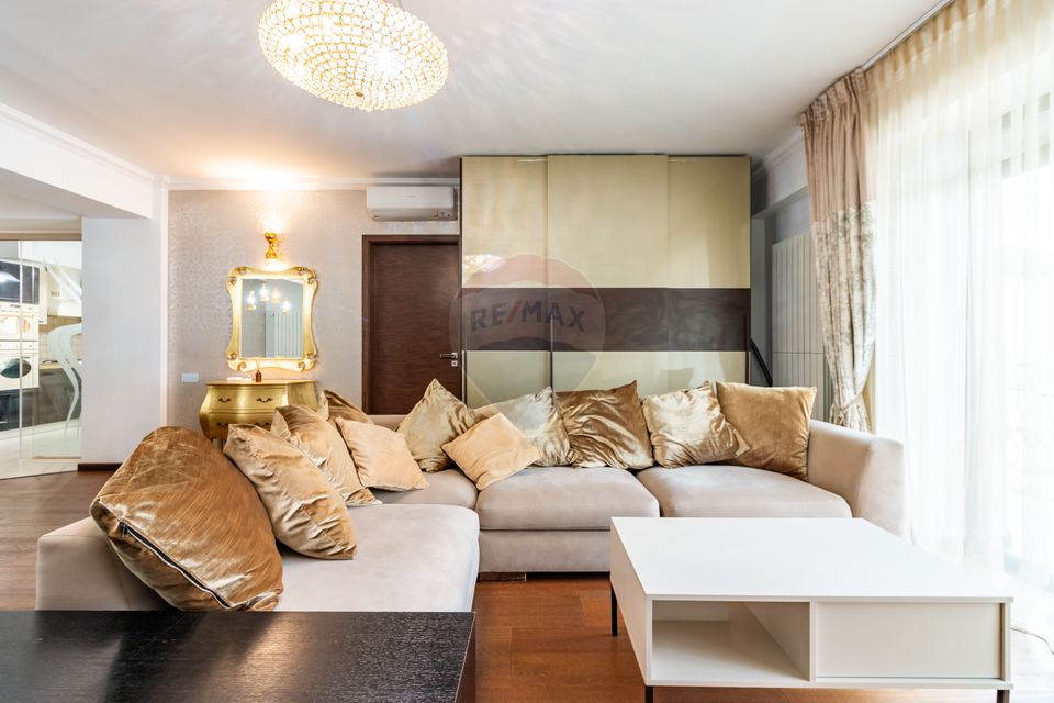 Apartament de închiriat, 3 camere, 128 mp, Barbu Delavrancea – Kiselef