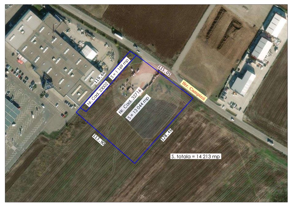 Land 14,213sqm Paulesti / Strada Câmpinii