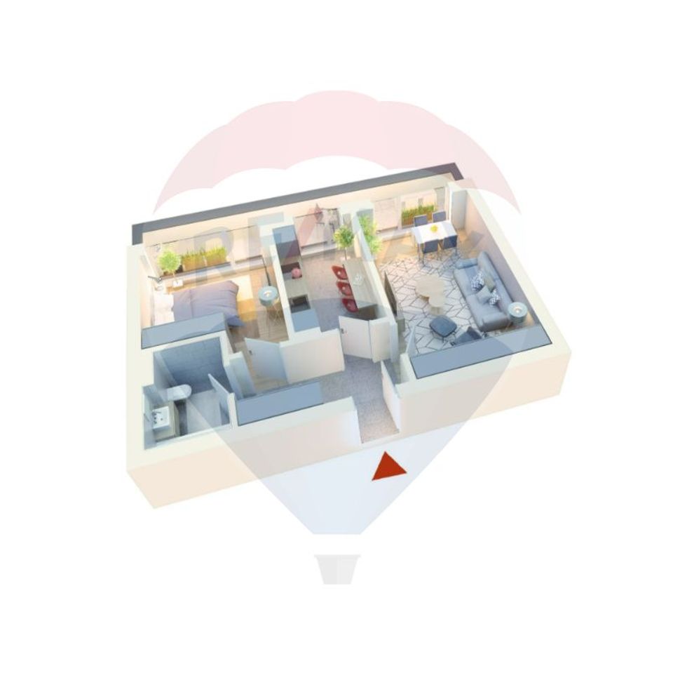 2 room Apartment for sale, Chitila area