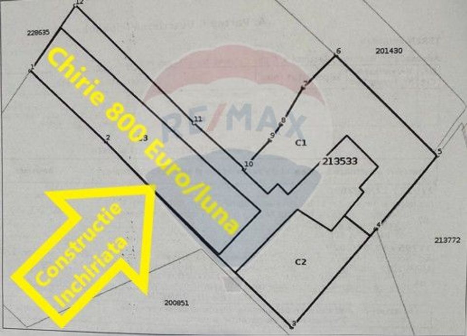 Teren Calea Rahovei 400 mp Piata George Cosbuc