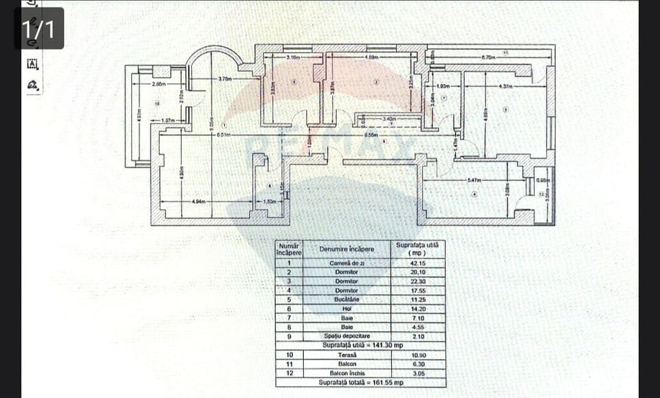 Apartament 4 camere 140 mp cu parcare | Destinatie mixta | Dorobanti