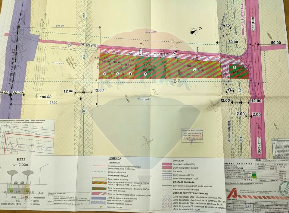 Land 7,469sqm Lugoj / DN centura ocolitoare a Lugojului