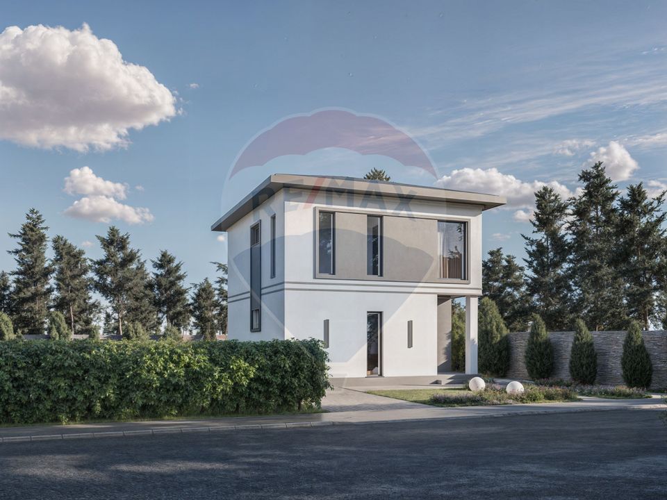 VILA ZEN - Casa individuala, noua, trei camere si teren de 430mp