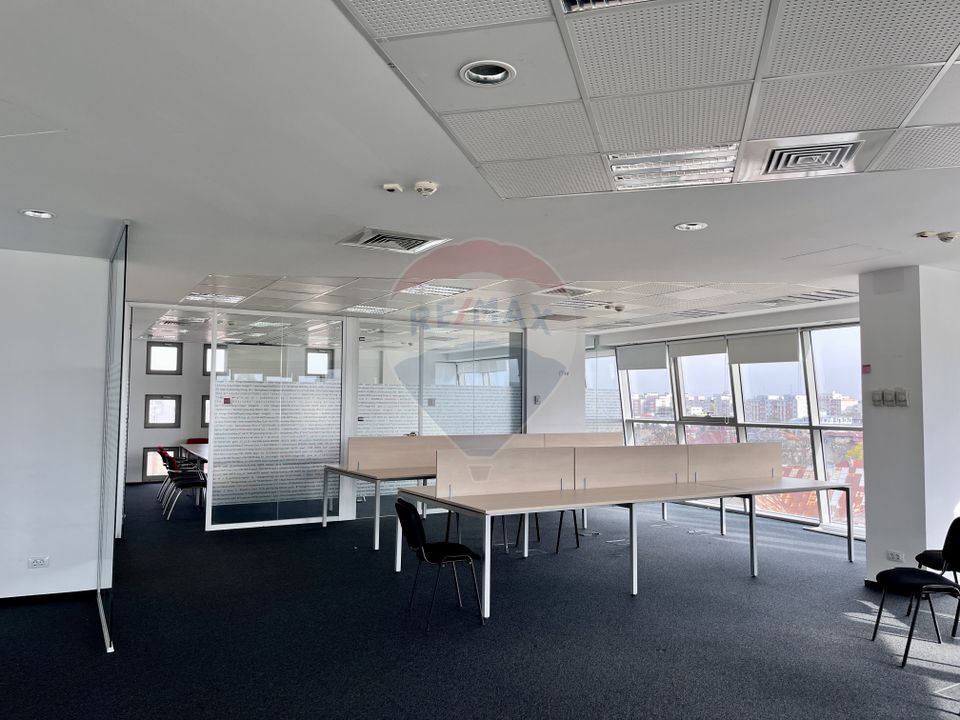 286.6sq.m Office Space for rent, Armeneasca area