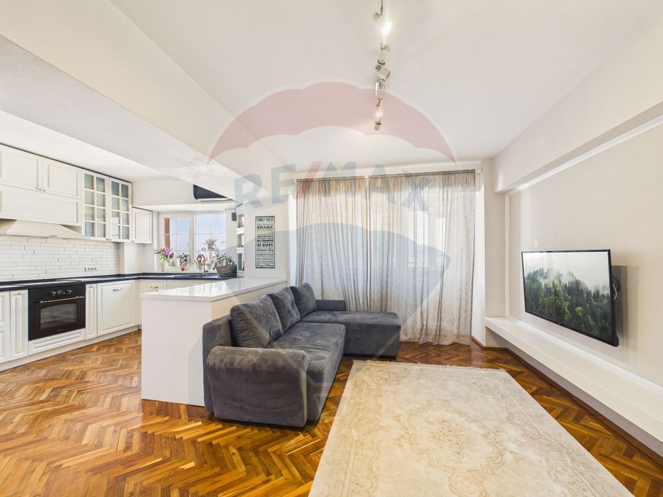 3-room apartment with view - Stefan cel Mare area