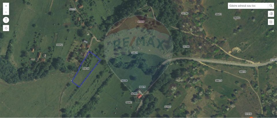 Teren intravilan constructii 3082 mp Damis Bratca drum DJ 764D