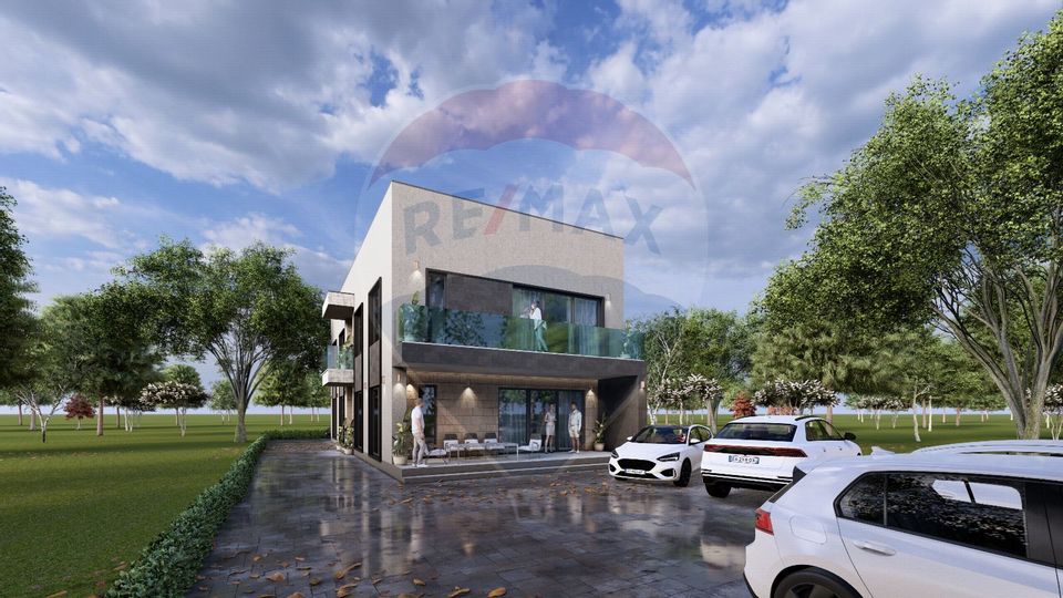 Teren intravilan 488mp de vanzare Corbeanca autorizatie utilitati