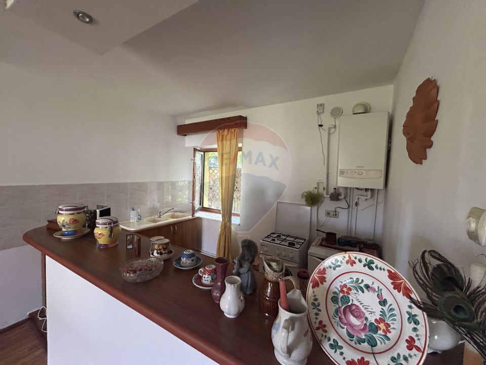 Casa - sura cu 16 ari teren de vânzare în Buşag