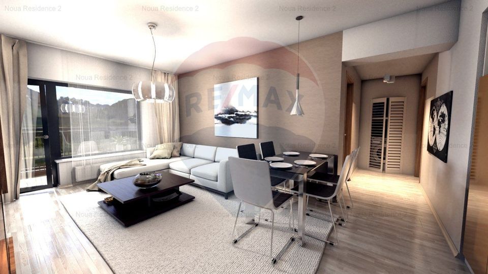 Apartament cu o cameră de vânzare în zona Noua