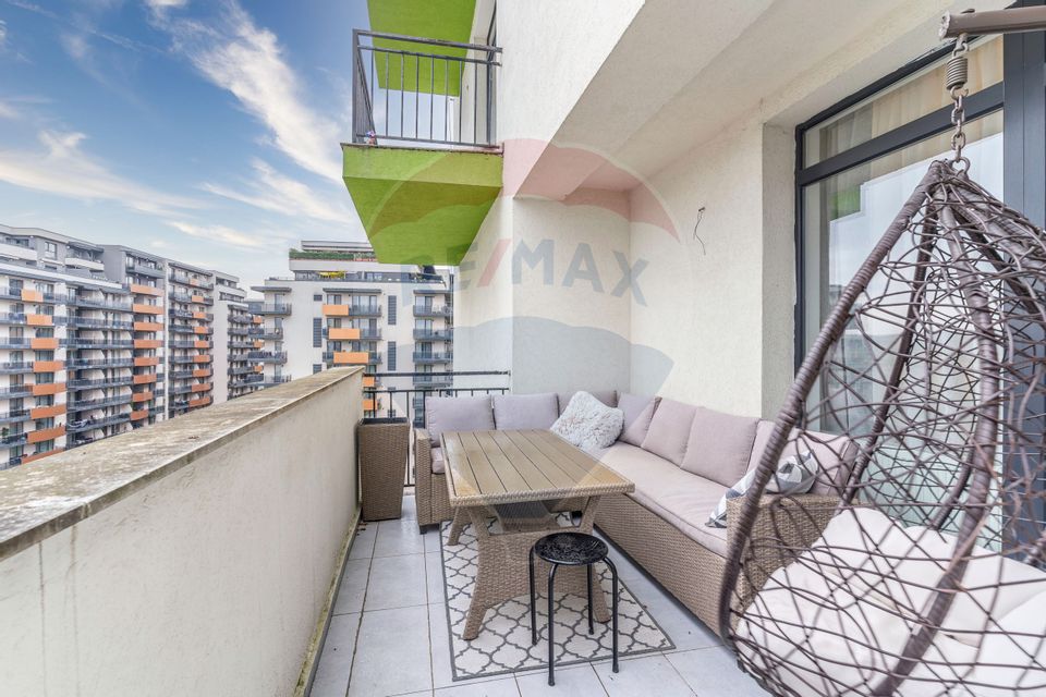 Apartament modern cu 2 camere și terasă, Baza Sportivă Gheorgheni