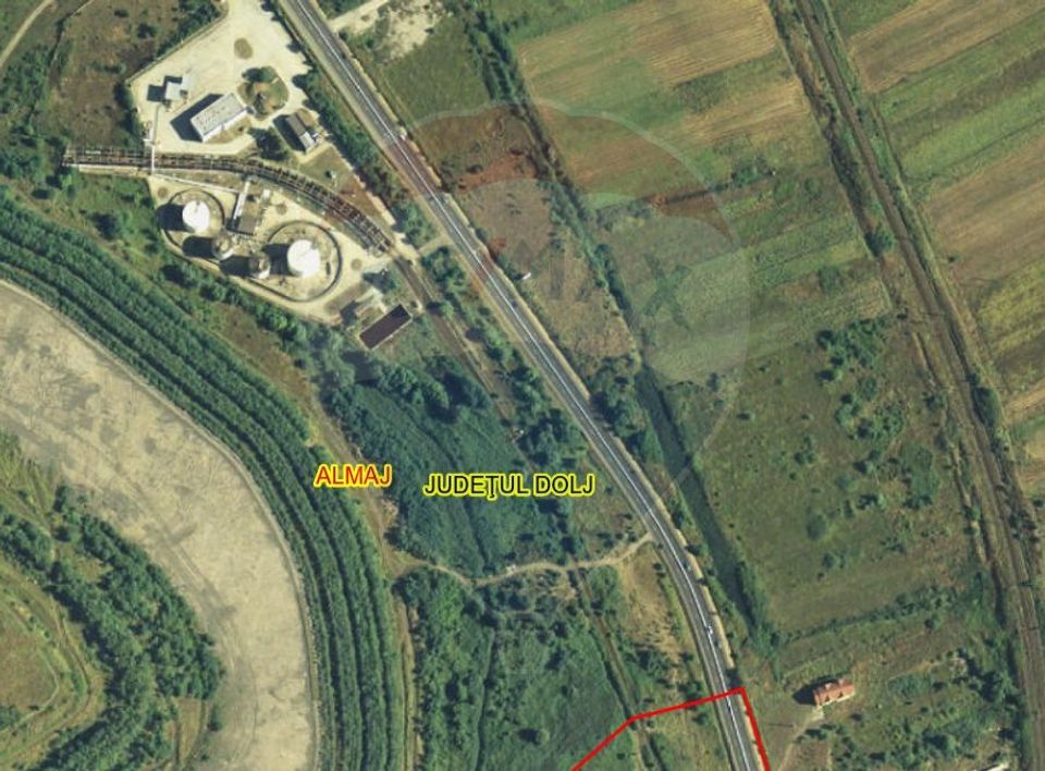 Land 2,095sqm Almaj / Strada Principala