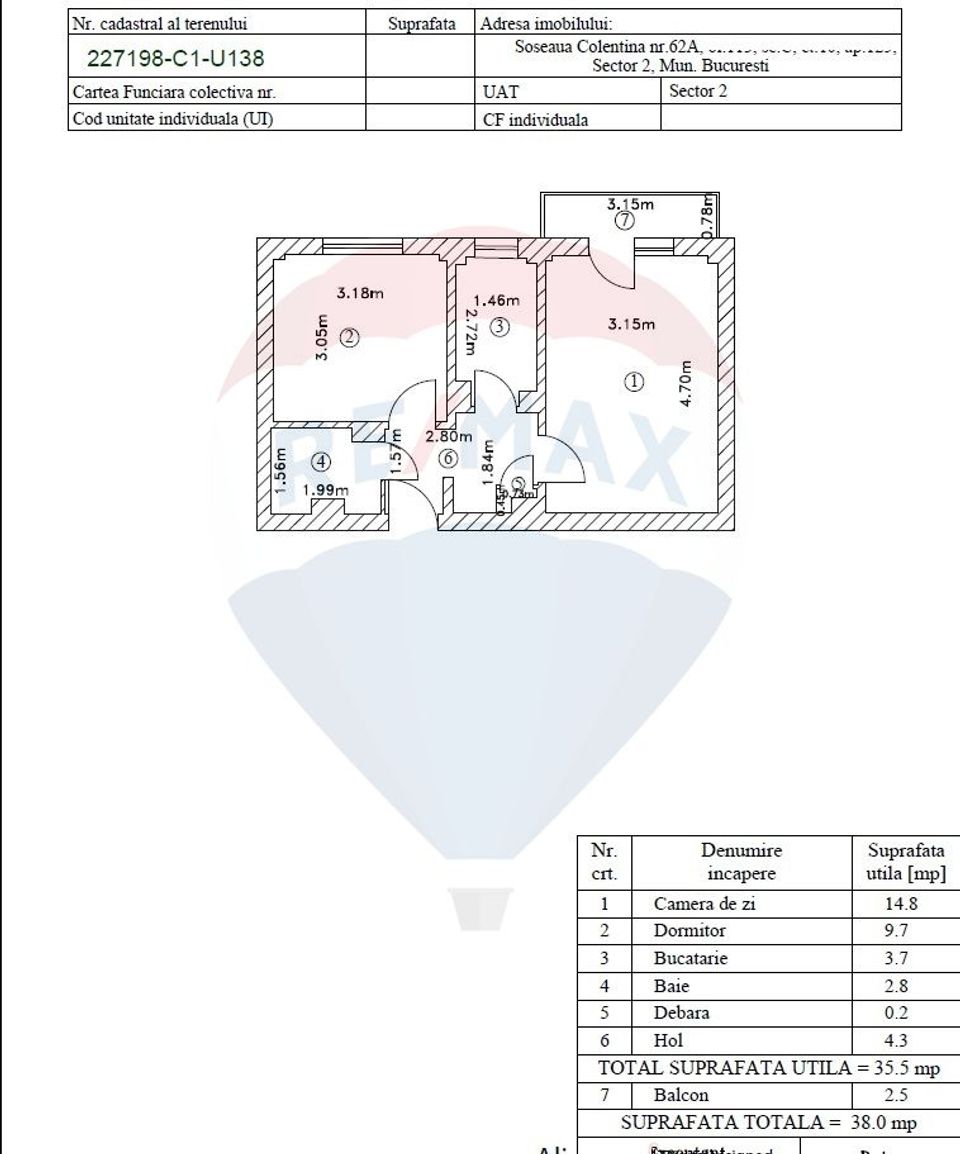 2 room Apartment for sale, Colentina area