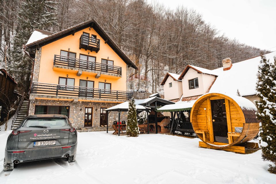 VILA “THE VARDO”, PREDELUT | 8 CAMERE DUBLE PREMIUM LANGA PADURE