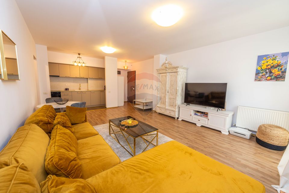 Apartament de inchiriat 56mp cu parcare Pipera Scoala Americana