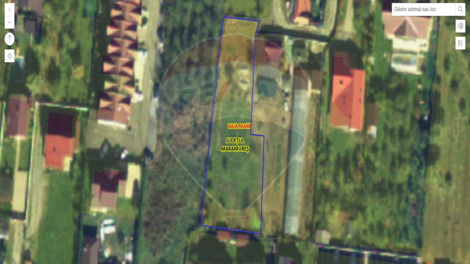 Land 1,387sqm Baia Mare / Strada Victoriei