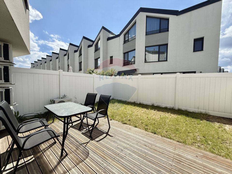 De inchiriat | Vila moderna - curte privata si acces piscina | Pipera