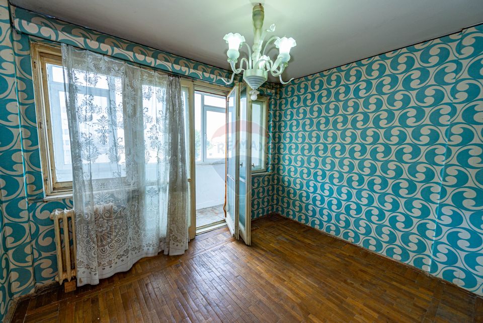 3 room apartment, for sale, Dinicu Golescu, risk-free block