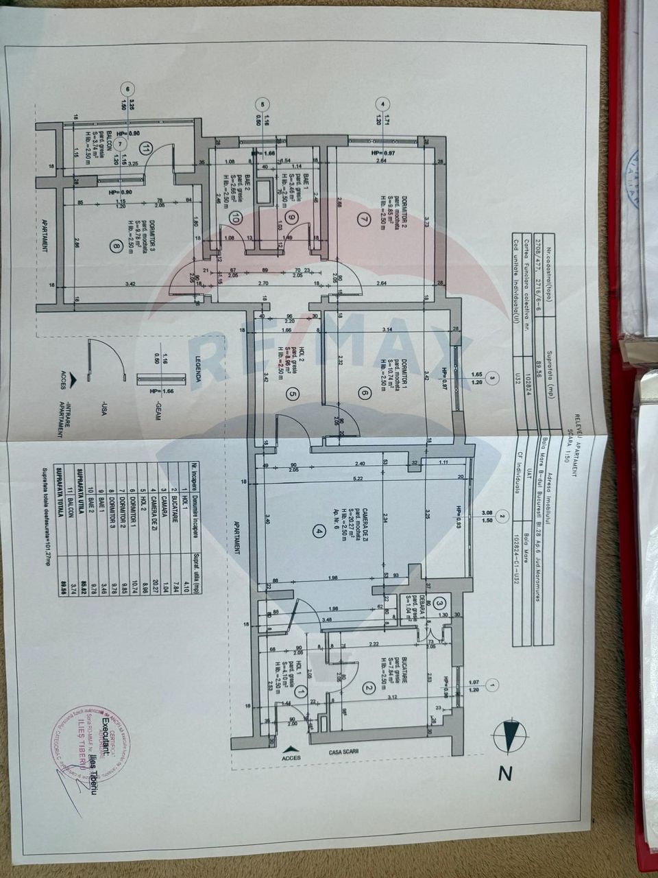 CENTRAL APARTAMENT CU 4 CAMERE ETAJ 1 DE VANZARE