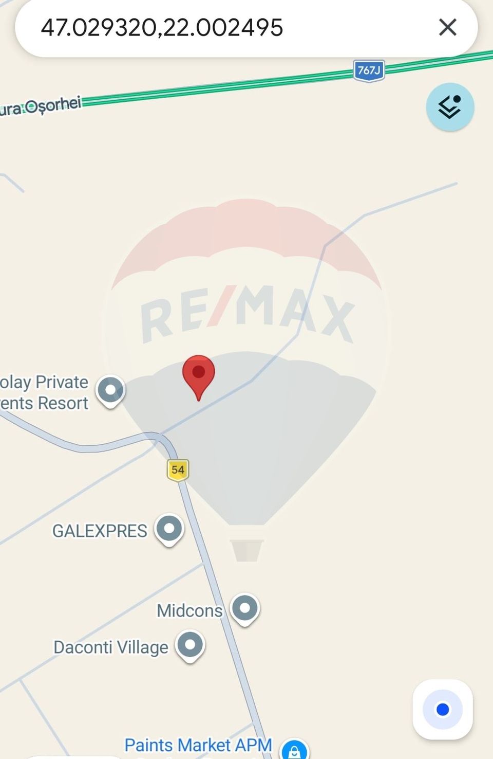 De vanzare teren 2374mp Cheriu langa Solay Events